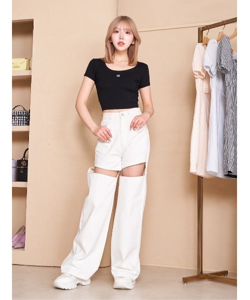 セール】DDクロップTシャツ（Tシャツ/カットソー）｜Darich