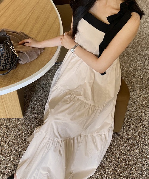 Dita Muaj.(ディータムアージュ)の「ティアードボリュームワンピース(ワンピース・レディース・アイボリー・FREE)」の16枚目の写真