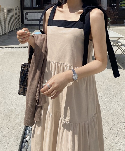 Dita Muaj.(ディータムアージュ)の「ティアードボリュームワンピース(ワンピース・レディース・アイボリー・FREE)」の15枚目の写真