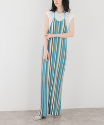 SLOBE citron. | SLOBE citron. マルチストライプ ホルターワンピース(ワンピース)