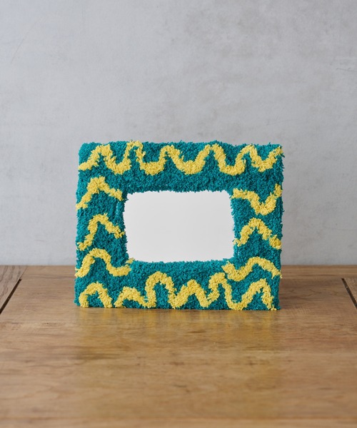 BIRTHDAY BAR（バースデイバー）の「タフティングミラー うねうね（ミラー・レディース・ブルー/グリーン・フリー）」の7枚目の写真