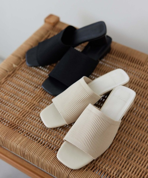 【美品】ニットミュール ニットミュール（サンダル）｜Edit Sheen（エディットシーン）の