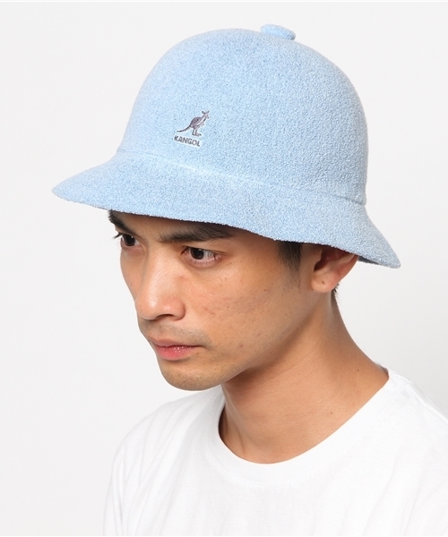 KANGOL（カンゴール）の「WEGO/ KANGOL BERMUDA CASUAL（ハット・メンズ・サックスブルー/レッド/ホワイト/ブラック・FREE）」の9枚目の写真