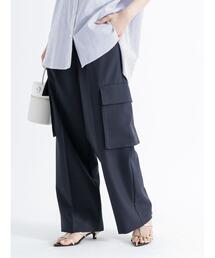 リネンライクカーゴパンツ