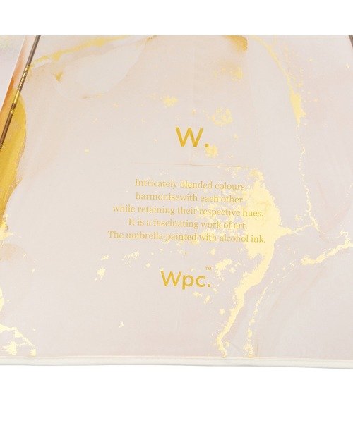 Wpc.（ダブリュピーシー）の「［ビニール傘］インクアートアンブレラ 雨傘 長傘 Wpc.（長傘・レディース・ピンク/ブルー/ブラウン/スカイブルー・FREE）」の15枚目の写真