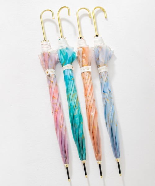 Wpc.（ダブリュピーシー）の「［ビニール傘］インクアートアンブレラ 雨傘 長傘 Wpc.（長傘・レディース・ピンク/ブルー/ブラウン/スカイブルー・FREE）」の19枚目の写真