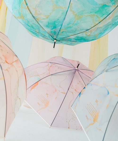 Wpc.（ダブリュピーシー）の「［ビニール傘］インクアートアンブレラ 雨傘 長傘 Wpc.（長傘・レディース・ピンク/ブルー/ブラウン/スカイブルー・FREE）」の20枚目の写真