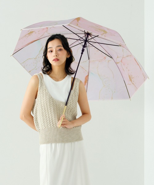 Wpc.（ダブリュピーシー）の「［ビニール傘］インクアートアンブレラ 雨傘 長傘 Wpc.（長傘・レディース・ピンク/ブルー/ブラウン/スカイブルー・FREE）」の22枚目の写真