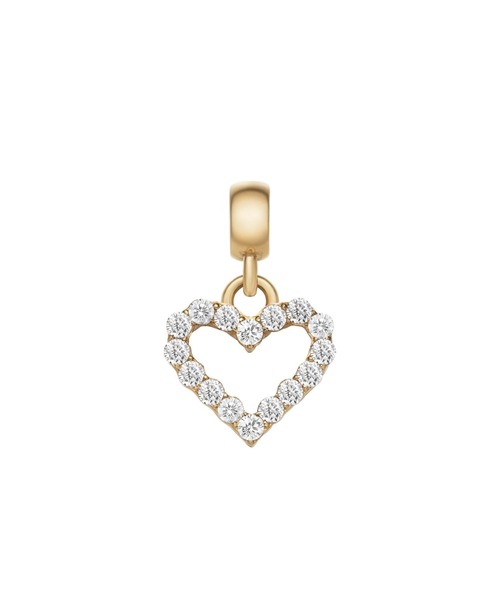 HEART CONTOUR WHITE CRYSTAL CHARM チャーム(チャーム)|Daniel Wellington(ダニエルウェリントン)