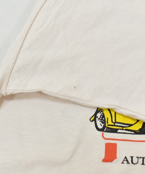 VINTAGE（ヴィンテージ）の「【ヴィンテージ古着】90's ヴィンテージプリントTシャツ USA製 OLD METAMORA FALL JAMBOREE 車（Tシャツ/カットソー・メンズ・ホワイト・LARGE）」の10枚目の写真