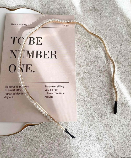 TONE SELECT GOODS(トーンセレクトグッズ)の「pur chouchou/パールカチューシャ P4096(カチューシャ・レディース・その他4/その他3/その他2/その他1/その他5/その他6・FREE)」の6枚目の写真