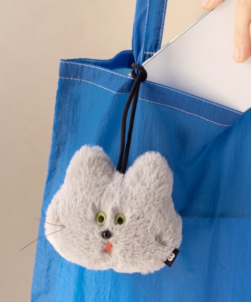 Brunch Brother(ブランチブラザー)の「キーホルダー <キャット>/ブランチブラザー(キーホルダー・レディース・ライトグレー・FREE)」の1枚目の写真