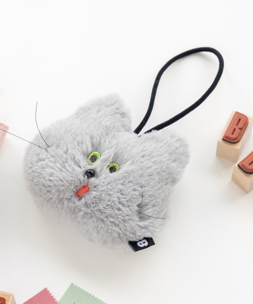 Brunch Brother(ブランチブラザー)の「キーホルダー <キャット>/ブランチブラザー(キーホルダー・レディース・ライトグレー・FREE)」の4枚目の写真