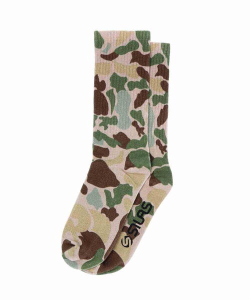 SILAS（サイラス）の「SOCKS（ソックス/靴下・メンズ・ブラウン/ブラック/カモフラージュ・ONE SIZE）」の3枚目の写真