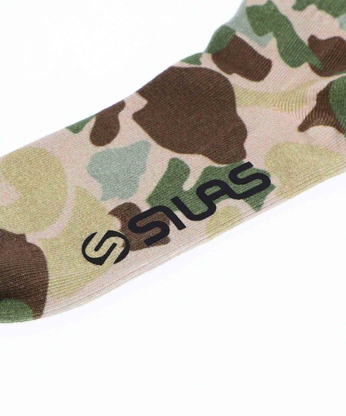 SILAS（サイラス）の「SOCKS（ソックス/靴下・メンズ・ブラウン/ブラック/カモフラージュ・ONE SIZE）」の4枚目の写真