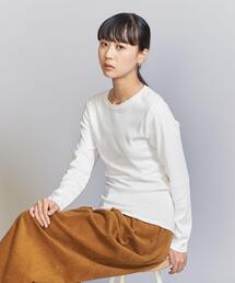 BEAUTY&YOUTH UNITED ARROWS | オーガニックコットン フライス ロングスリーブ Tシャツ(Tシャツ/カットソー)