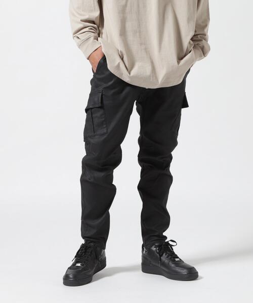 DANKE SCHON(ダンケシェーン)の「DankeSchon/ダンケシェーン/COATING ZIP CARGO PANTS(カーゴパンツ・レディース・ブラック・S/XL/L/M)」の1枚目の写真