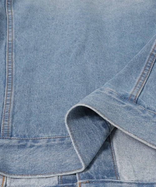 URBAN RESEARCH(アーバンリサーチ)の「URBAN RESEARCH iD WIDE FIT DENIM JACKET(デニムジャケット・メンズ・ブラック系その他/ブルー系その他・MEDIUM/LARGE)」の7枚目の写真