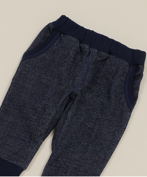 Love&Peace&Money（ラブアンドピースアンドマネー）の「星ポケットサルエルパンツ（デニムパンツ・キッズ・ネイビー・100cm/120cm/80ｃｍ/130cm/110cm/90cm）」の3枚目の写真