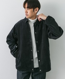 コーデュロイ キルティング コーチジャケット