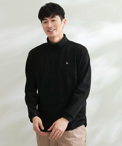 Arnold Palmer(アーノルドパーマー)の「ベアスムース シェア タートルネック(Tシャツ/カットソー・レディース・ホワイト/ブラック/チャコールグレー・M/L/S/LL/XS)」の3枚目の写真