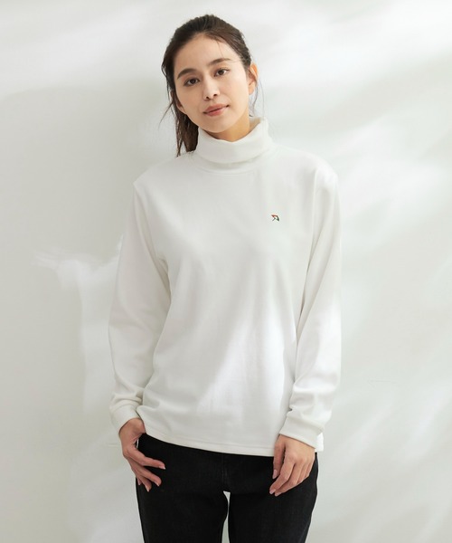 Arnold Palmer(アーノルドパーマー)の「ベアスムース シェア タートルネック(Tシャツ/カットソー・レディース・ホワイト/ブラック/チャコールグレー・M/L/S/LL/XS)」の5枚目の写真