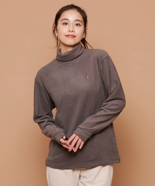 Arnold Palmer(アーノルドパーマー)の「ベアスムース シェア タートルネック(Tシャツ/カットソー・レディース・ホワイト/ブラック/チャコールグレー・M/L/S/LL/XS)」の15枚目の写真