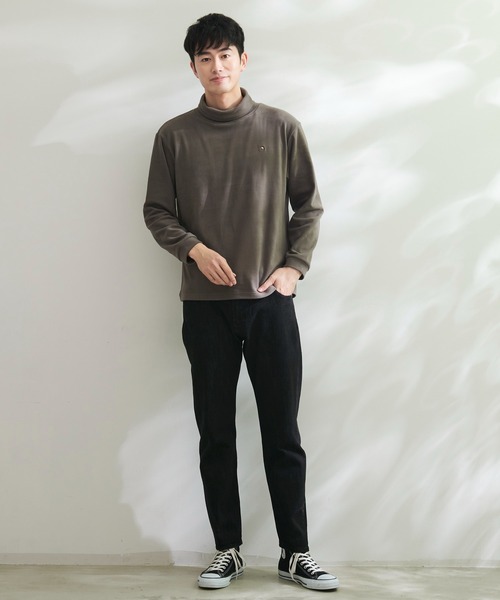 Arnold Palmer(アーノルドパーマー)の「ベアスムース シェア タートルネック(Tシャツ/カットソー・レディース・ホワイト/ブラック/チャコールグレー・M/L/S/LL/XS)」の13枚目の写真