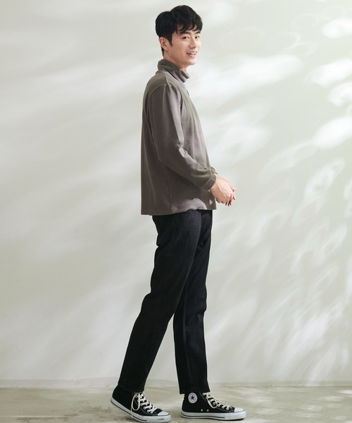 Arnold Palmer(アーノルドパーマー)の「ベアスムース シェア タートルネック(Tシャツ/カットソー・レディース・ホワイト/ブラック/チャコールグレー・M/L/S/LL/XS)」の14枚目の写真