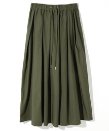 MIDIUMISOLID for Ladies ナイロンボリュームスカート