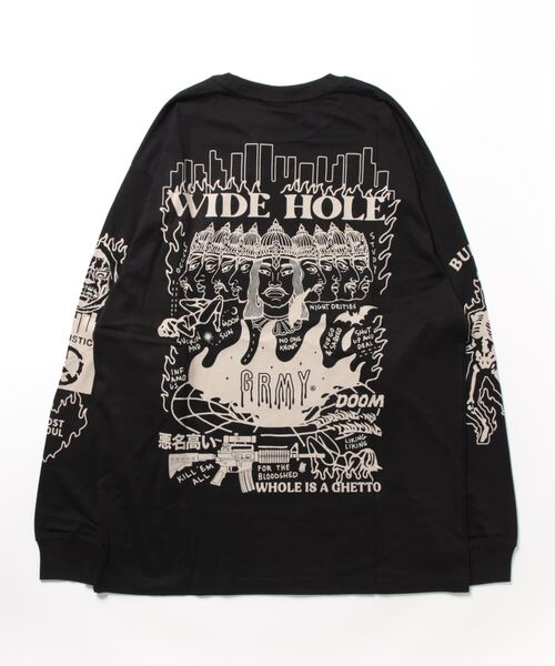 GRIMEY（グライミー）の「GRMY(GRIMEY)/グライミー/LONG SLEEVE TEE②（Tシャツ/カットソー・メンズ・ブラック/その他3・M/L/XL）」の13枚目の写真