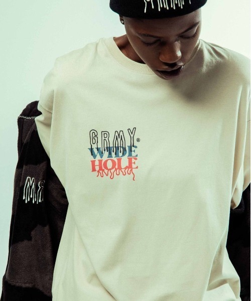 GRIMEY（グライミー）の「GRMY(GRIMEY)/グライミー/LONG SLEEVE TEE②（Tシャツ/カットソー・メンズ・ブラック/その他3・M/L/XL）」の10枚目の写真