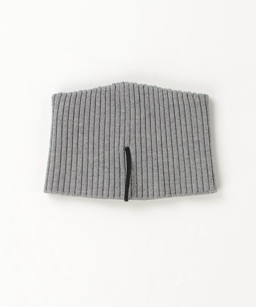 Ray BEAMS(レイビームス)の「HICOSAKA / Wool Neck Warmer(ネックウォーマー/スヌード・レディース・グレー/ブラック・ONE SIZE)」の8枚目の写真