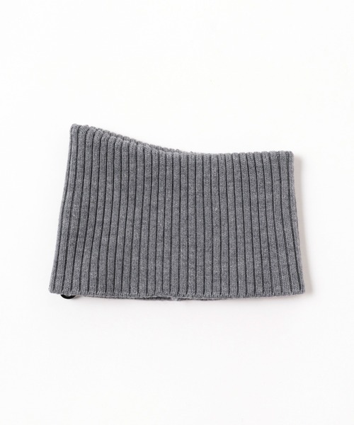 Ray BEAMS(レイビームス)の「HICOSAKA / Wool Neck Warmer(ネックウォーマー/スヌード・レディース・グレー/ブラック・ONE SIZE)」の10枚目の写真