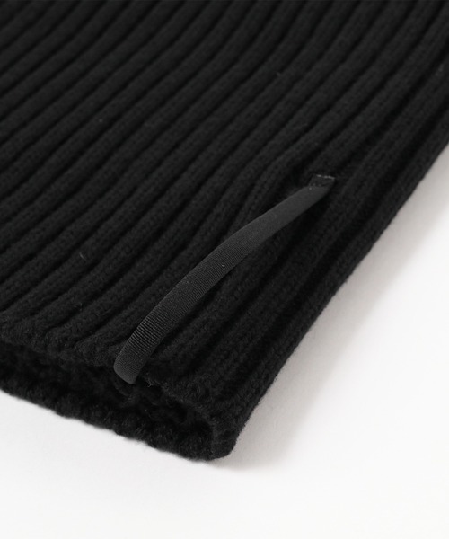 Ray BEAMS(レイビームス)の「HICOSAKA / Wool Neck Warmer(ネックウォーマー/スヌード・レディース・グレー/ブラック・ONE SIZE)」の6枚目の写真