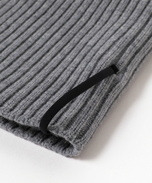 Ray BEAMS(レイビームス)の「HICOSAKA / Wool Neck Warmer(ネックウォーマー/スヌード・レディース・グレー/ブラック・ONE SIZE)」の13枚目の写真