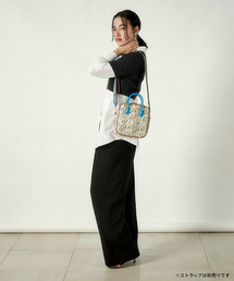 LeSportsac（レスポートサック）の「SQUARE HANDBAG ウッドアッシュ 