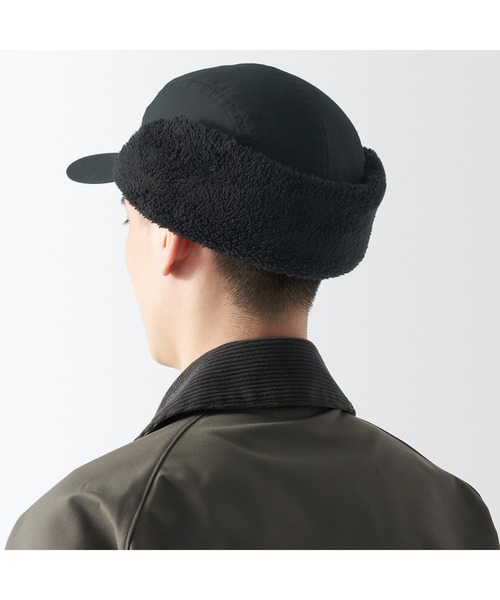 セール】撥水生地を使った 耳当て付 キャップ（キャップ）｜無印良品