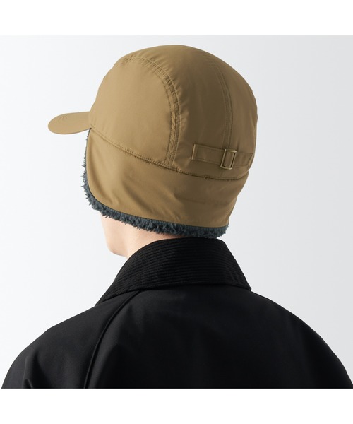 セール】撥水生地を使った 耳当て付 キャップ（キャップ）｜無印良品