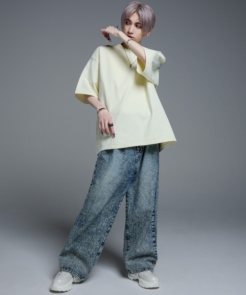ADRER(アドラー)の「extra quality 超 heavy cotton tough big T / エクストラクオリティ超ヘビーコットンタフビッグT(Tシャツ/カットソー・メンズ・ブルー/イエロー/ホワイト系その他/ホワイト/ダークグレー/チャコールグレー/グレー/ブラック系その他/ブラック系その他2/ブラック/ブラック系1/グレー系1・SMALL/X-SMALL/LARGE/MEDIUM)」の22枚目の写真