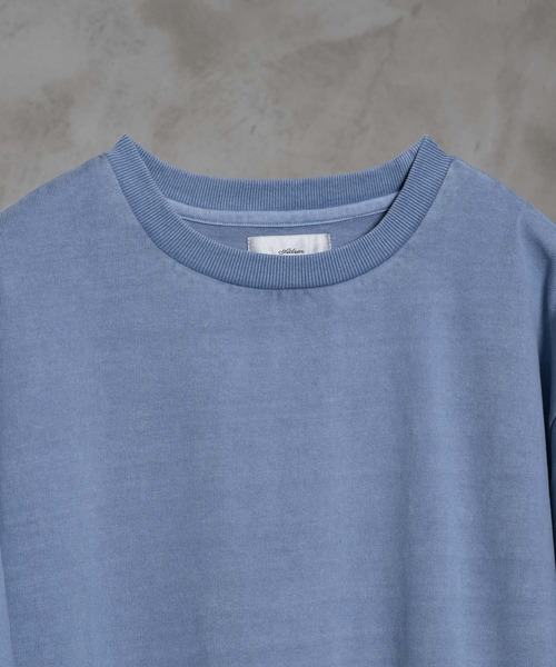 ADRER(アドラー)の「extra quality 超 heavy cotton tough big T / エクストラクオリティ超ヘビーコットンタフビッグT(Tシャツ/カットソー・メンズ・ブルー/イエロー/ホワイト系その他/ホワイト/ダークグレー/チャコールグレー/グレー/ブラック系その他/ブラック系その他2/ブラック/ブラック系1/グレー系1・SMALL/X-SMALL/LARGE/MEDIUM)」の21枚目の写真