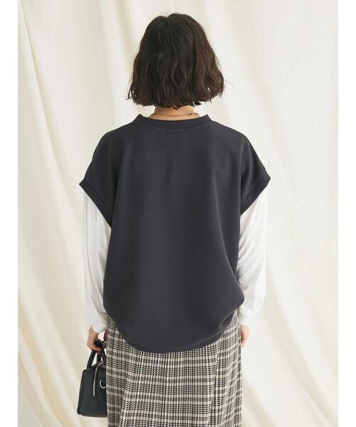 CRAFT STANDARD BOUTIQUE(クラフトスタンダードブティック)の「起毛ワッフルレイヤード風プルオーバー(Tシャツ/カットソー・レディース・オレンジ/モカ/ブラック・FREE)」の11枚目の写真