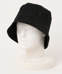 牛革レザー　スタッズ装飾　バケットハット VARZAR（バザール）の「VARZAR(バザール)/Stud drop over fit