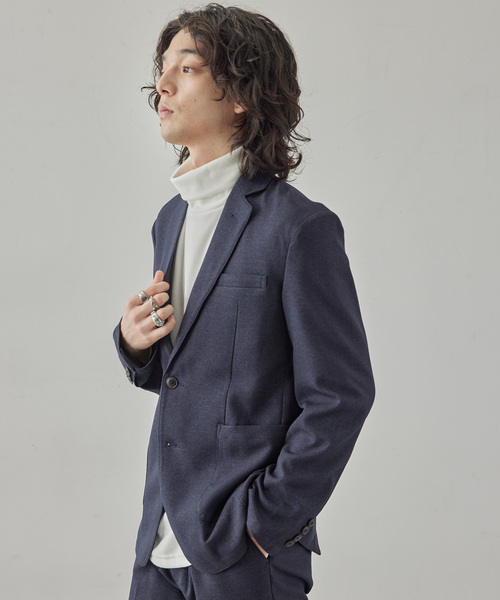 セール】【セットアップ対応】j.n.r.d/ヘリンボーンストレッチ2B