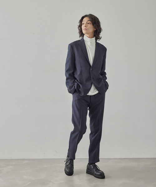 セール】【セットアップ対応】j.n.r.d/ヘリンボーンストレッチ2B