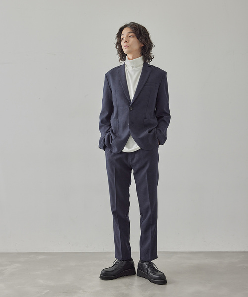 セール】【セットアップ対応】j.n.r.d/ヘリンボーンストレッチ2B