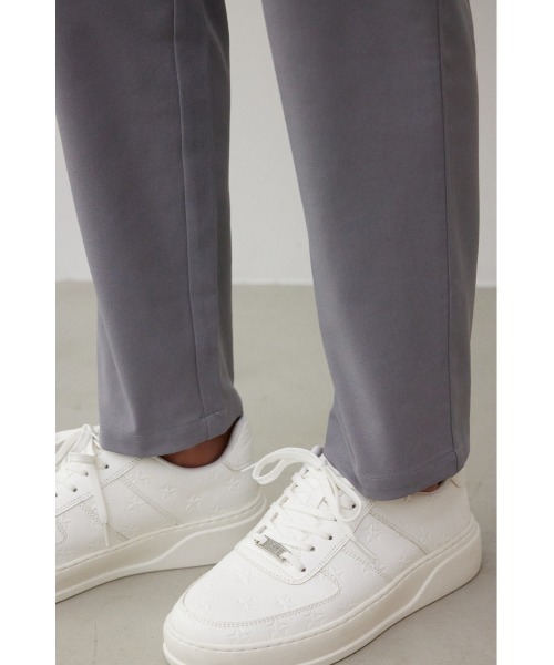 AZUL by moussy（アズールバイマウジー）の「イージーテーパードパンツ（スウェットパンツ・メンズ・ライトグレー/ライトブルー/ブラック・MEDIUM/LARGE）」の13枚目の写真