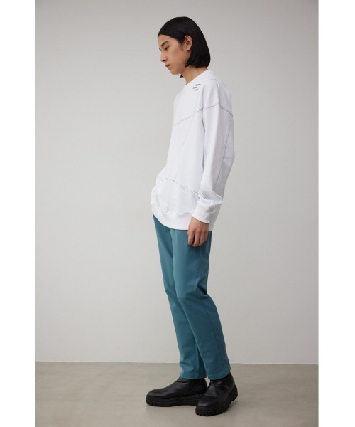 AZUL by moussy（アズールバイマウジー）の「イージーテーパードパンツ（スウェットパンツ・メンズ・ライトグレー/ライトブルー/ブラック・MEDIUM/LARGE）」の16枚目の写真