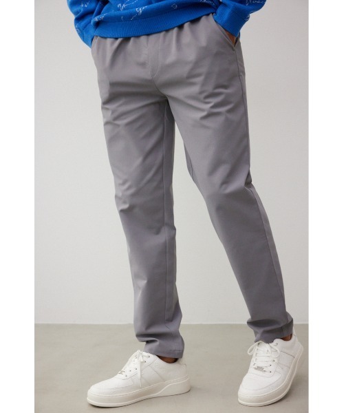 AZUL by moussy（アズールバイマウジー）の「イージーテーパードパンツ（スウェットパンツ・メンズ・ライトグレー/ライトブルー/ブラック・MEDIUM/LARGE）」の4枚目の写真