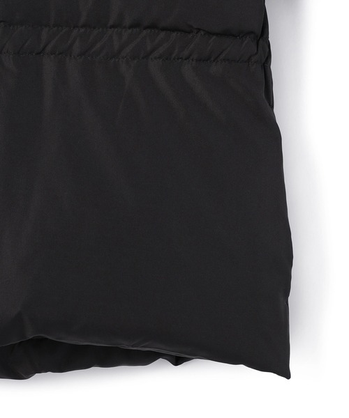 LAISSE PASSE（レッセパッセ）の「ショートダウンコート（ダウンジャケット/コート・レディース・ブラック/ベージュ・SMALL/MEDIUM）」の18枚目の写真